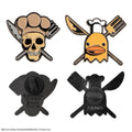 One Piece Sanji and Zeff Pin Set, side angle