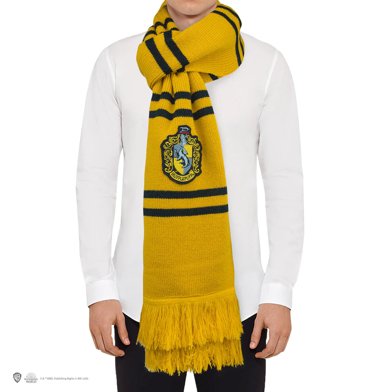 Harry Potter Hufflepuff Deluxe Scarf, rear view