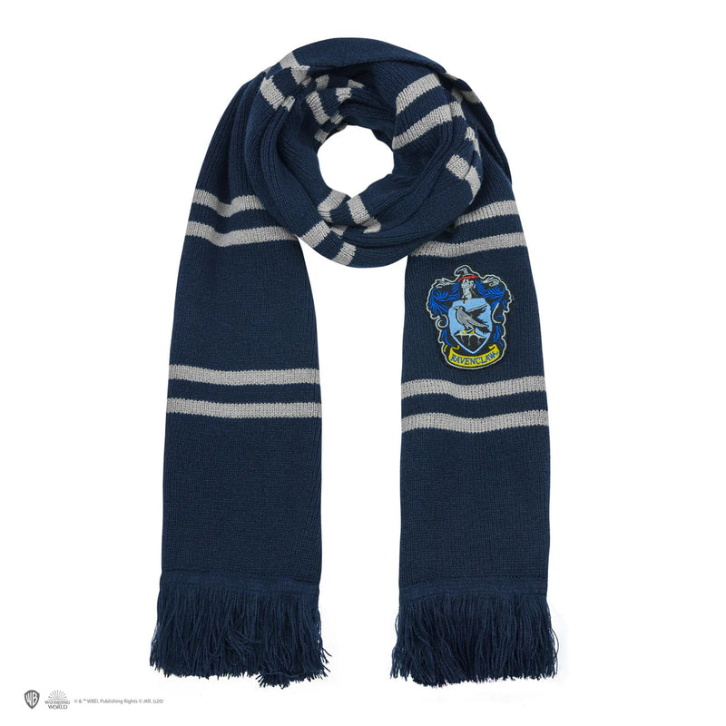 Harry Potter Ravenclaw Deluxe Scarf, side angle