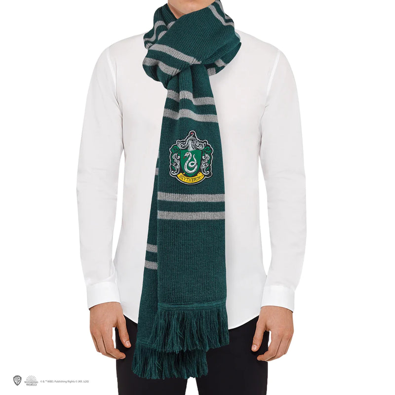 Harry Potter Slytherin Deluxe Scarf, rear view