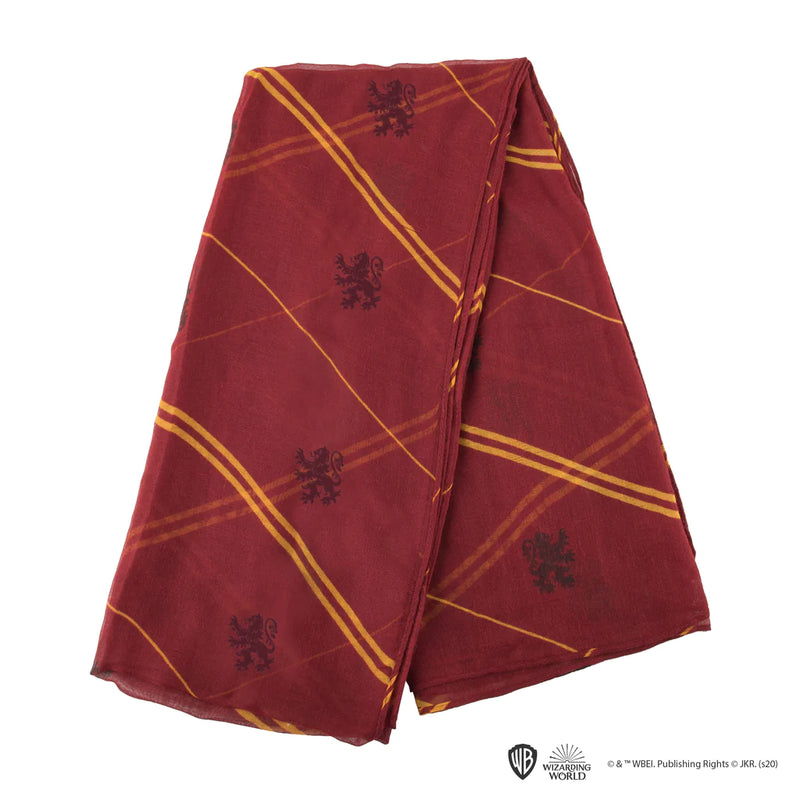 Harry Potter Gryffindor Lightweight Stole Scarf, side angle