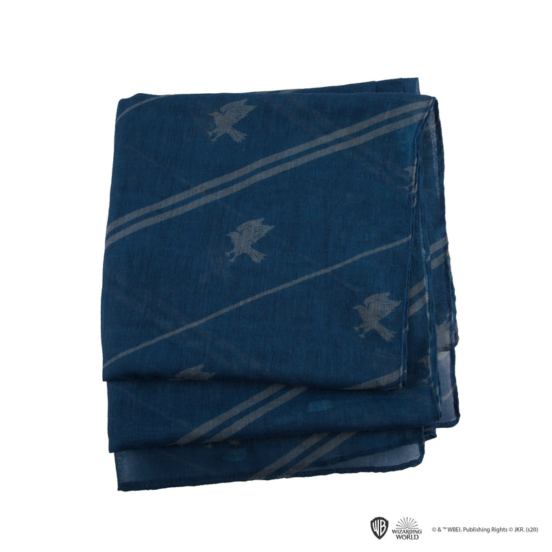 Harry Potter Ravenclaw Lightweight Scarf, close-up detail