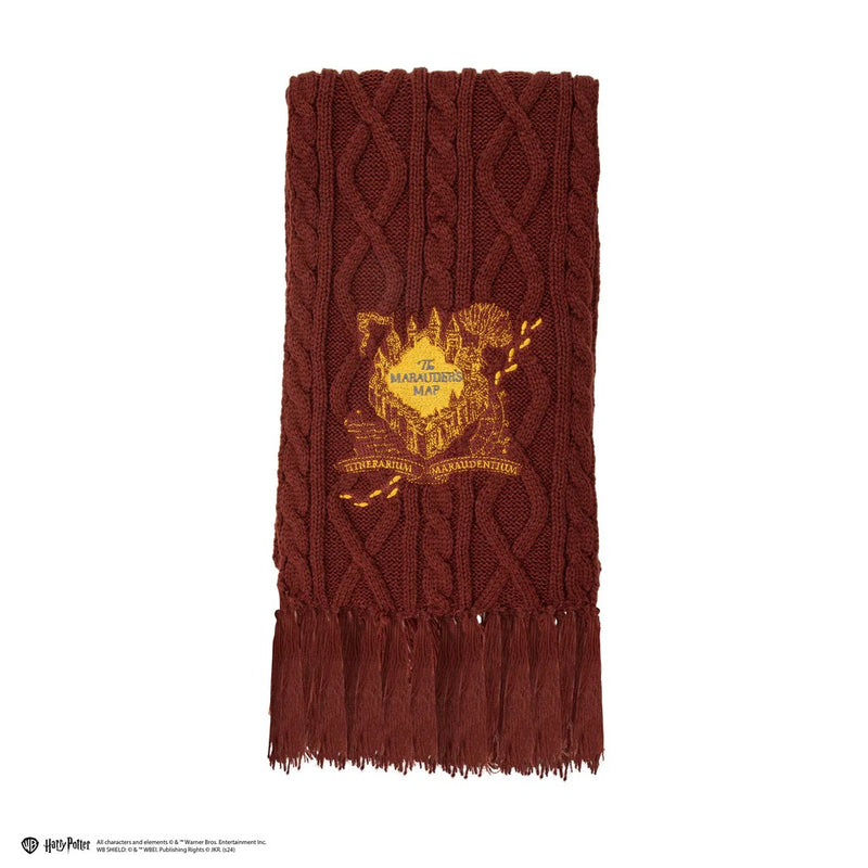 Harry Potter Marauder's Map Scarf, rear view