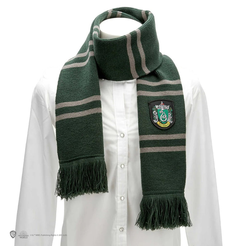 Harry Potter Slytherin Scarf, side angle