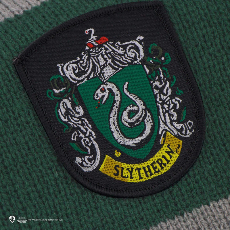 Harry Potter Slytherin Scarf, close-up detail