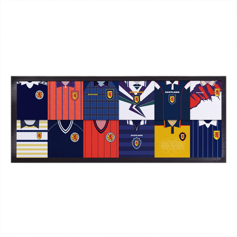 Scotland Kit Montage - WC26 - Bar Runner collectible from https://britishmade.gifts/