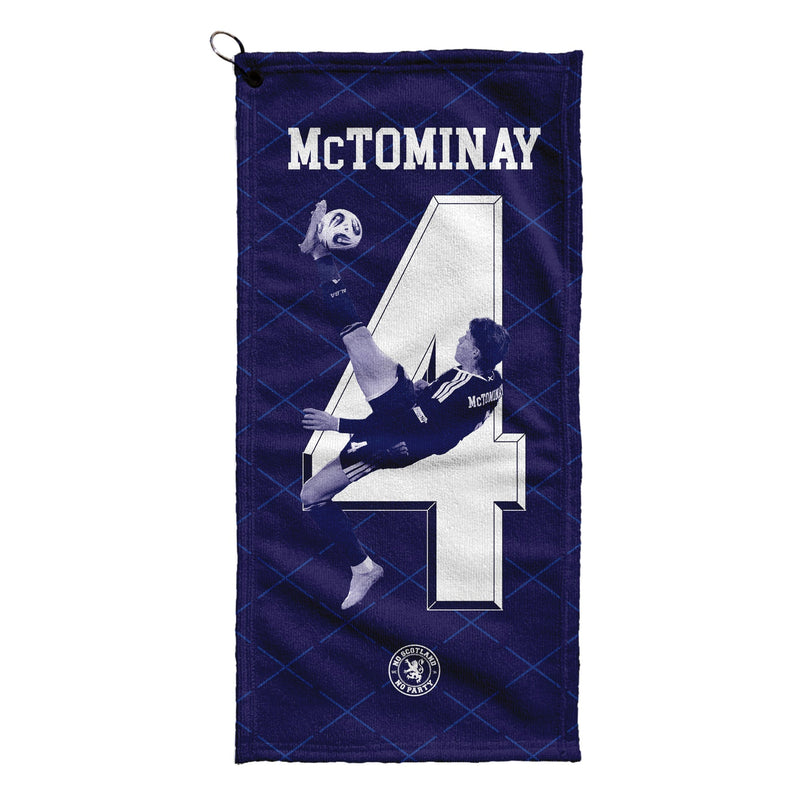 Scotland WC26 - McTominay - Golf Towel collectible from https://britishmade.gifts/