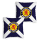 No Scotland No Party - Saltire - Cushion - 18"