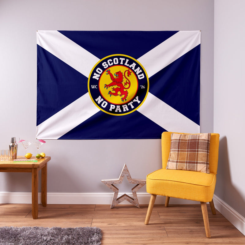 No Scotland No Party - WC26 - Banner - 4 Sizes!, alternate view