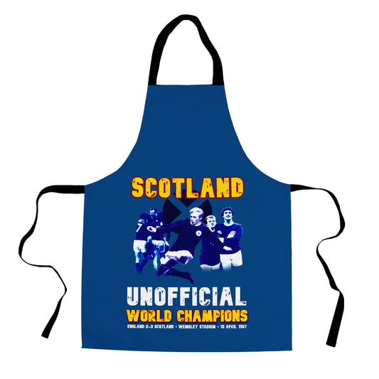 Scotland 1967 World Champions - Adult Apron collectible from https://britishmade.gifts/