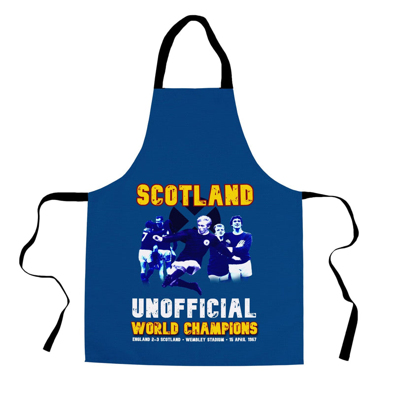 Scotland 1967 World Champions - Adult Apron collectible from https://britishmade.gifts/