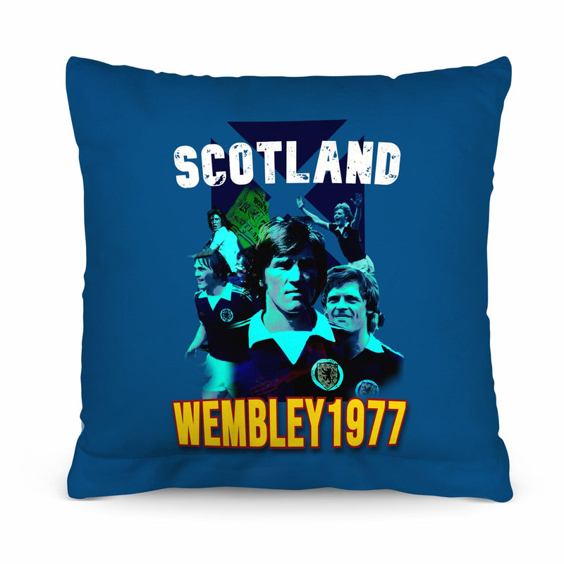 Scotland 1977 Wembley Cushion - Two Sizes collectible from https://britishmade.gifts/