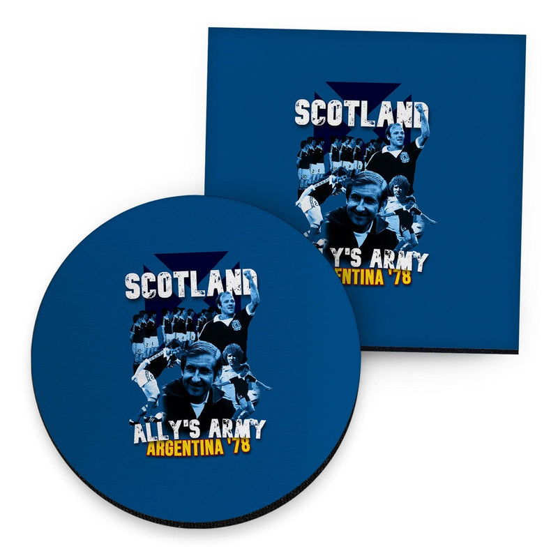 Scotland 1978 Argentina - Drinks Coaster - Square Or Circle collectible from https://britishmade.gifts/