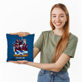 Scotland 1982 World Champions Cushion - Two Sizes, side angle