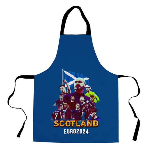 Scotland 2024 Euros - Adult Apron collectible from https://britishmade.gifts/