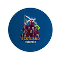 Scotland 2024 Euros - Drinks Coaster - Square Or Circle, close-up detail