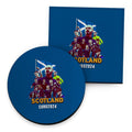 Scotland 2024 Euros - Drinks Coaster - Square Or Circle collectible from https://britishmade.gifts/