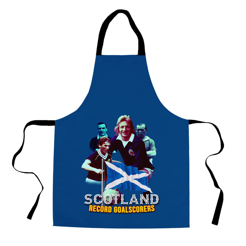 Scotland Goal scoring Legends - Adult Apron collectible from https://britishmade.gifts/