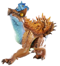 Animegami Chibi Monster Hunter PVC (Viper Tobi Kadachi) Figure