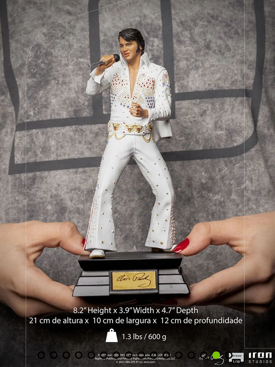 Iron Studios Elvis Presley 1973 1/10 Art Scale Limited Edition Statue