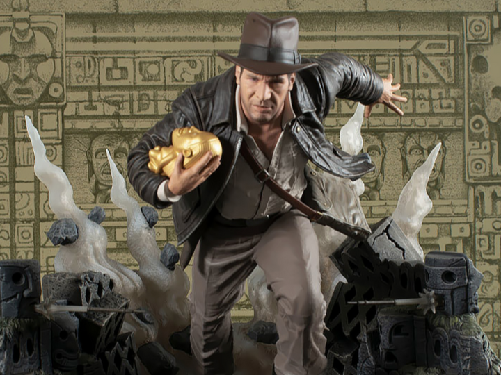 Indiana Jones Raiders of the Lost Ark Gallery Indiana Jones Deluxe Figure Diorama