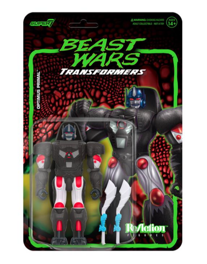 Transformers Beast Wars ReAction Optimus Primal Figure