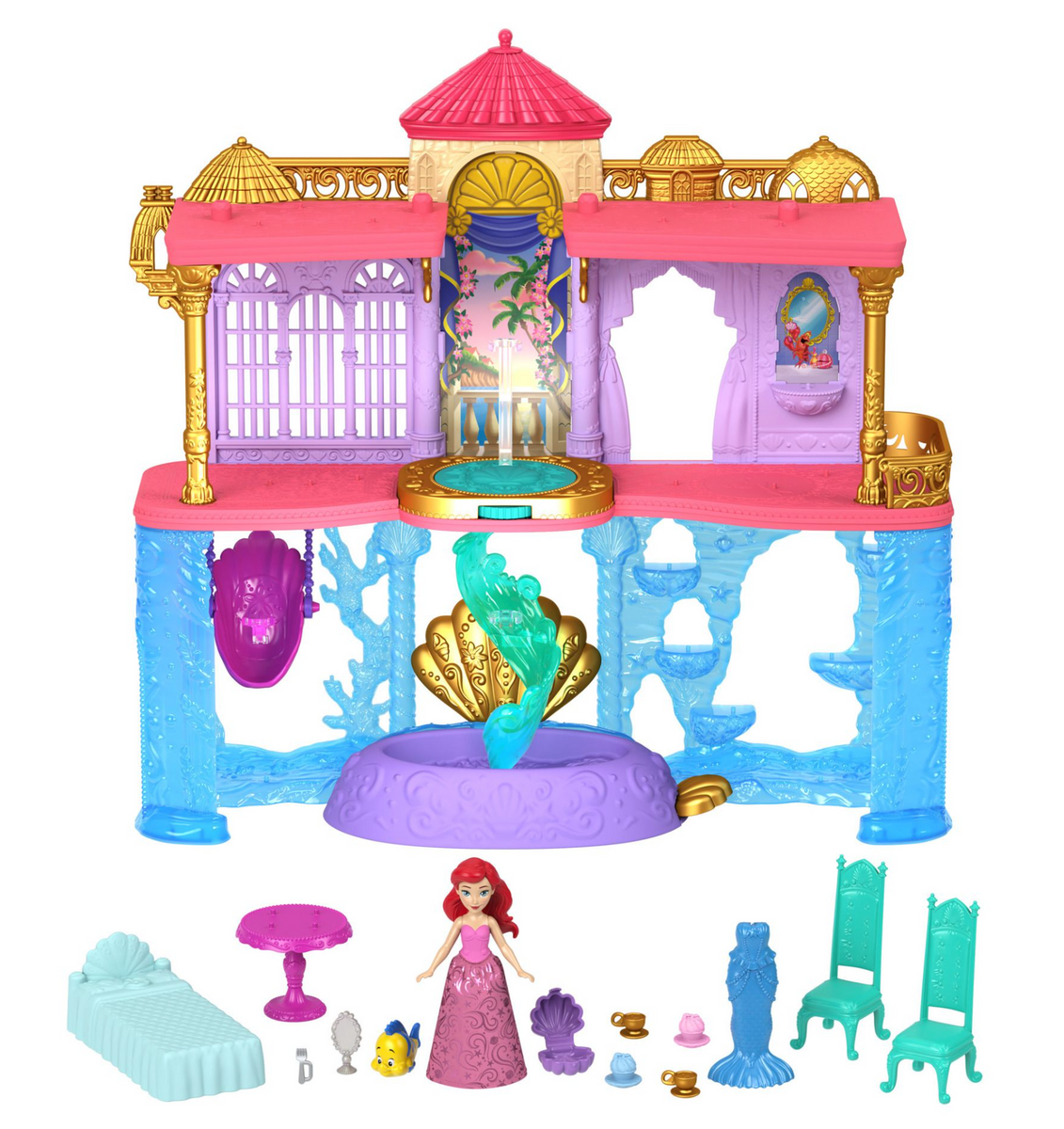 Disney Princess Storytime Stackers Ariel's Kingdom Playset – Infinity ...