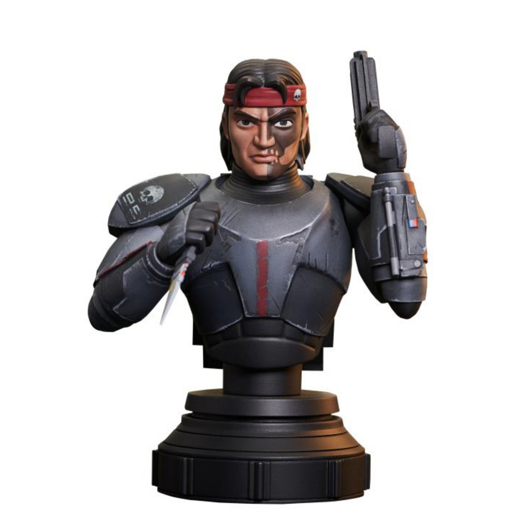 Star Wars The Bad Batch Hunter 1/7 Scale Limited Edition Bust