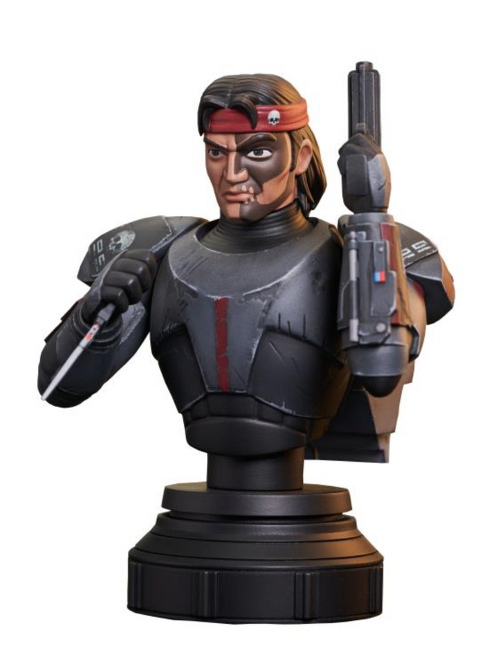 Star Wars The Bad Batch Hunter 1/7 Scale Limited Edition Bust