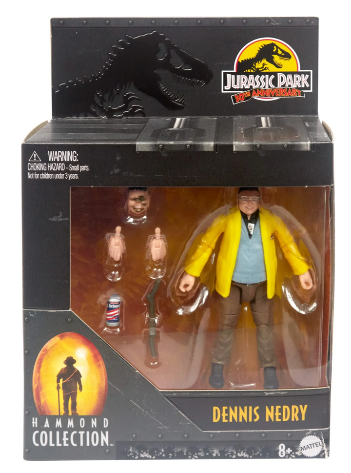 Jurassic World Jurassic Park Figure Dennis Nedry Hammond Collection