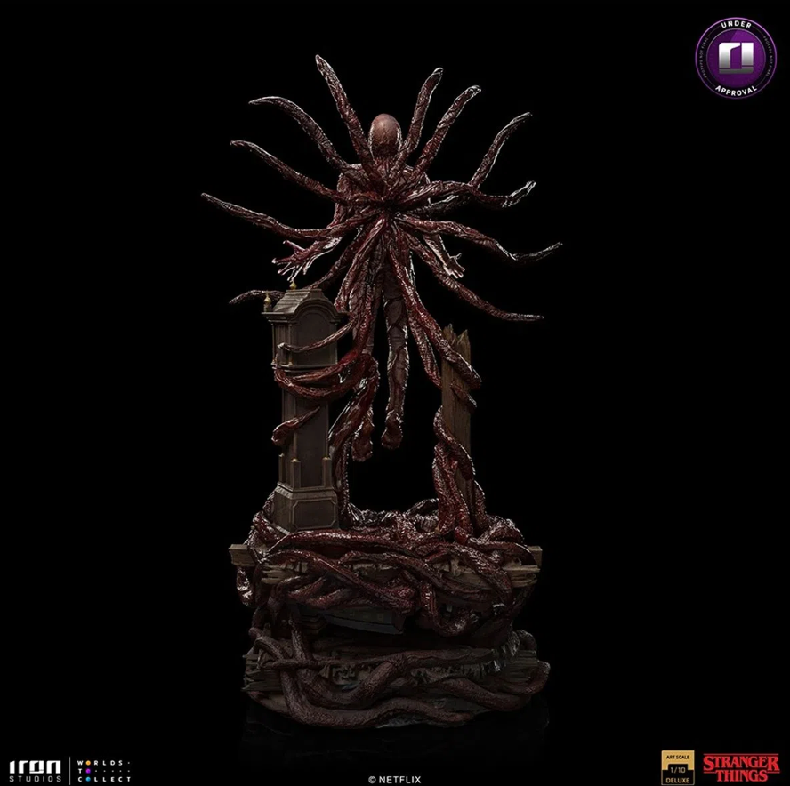 Iron Studios Stranger Things Vecna 1/10 Deluxe Art Scale Limited Edition Statue
