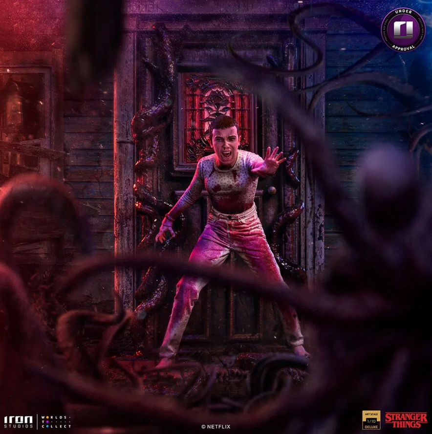 Iron Studios Stranger Things Eleven 1/10 Deluxe Art Scale Limited Edition Statue