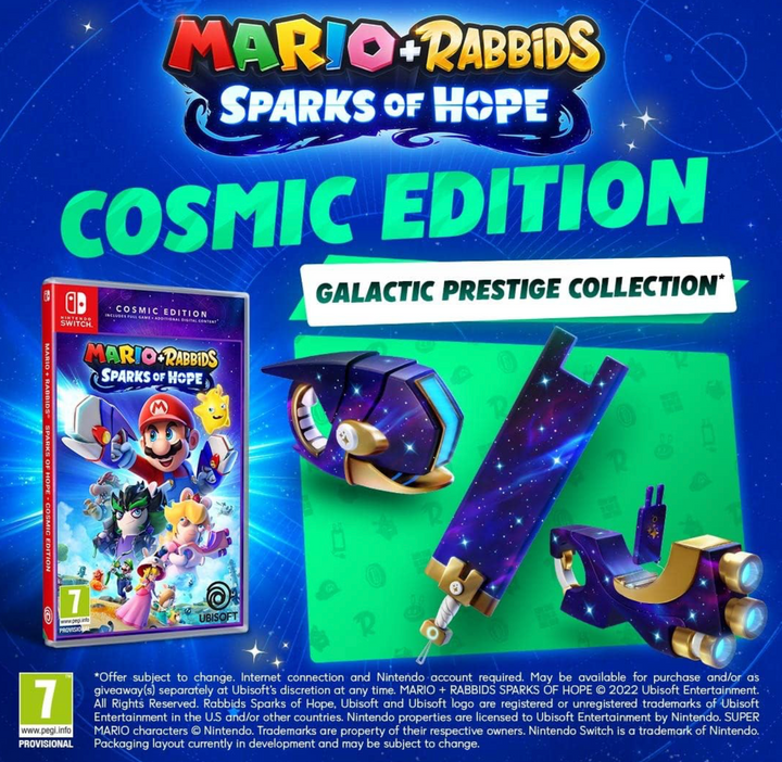 Mario + Rabbids Sparks Of Hope Cosmic Edition Nintendo Switch Game