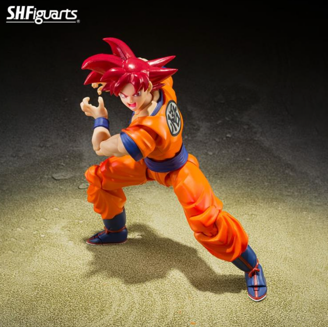 Dragon Ball Super S.H.Figuarts Super Saiyan God Goku (Saiyan God of Virtue)