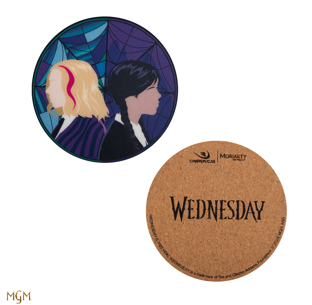 Official Wednesday Set Of 4 Coaster