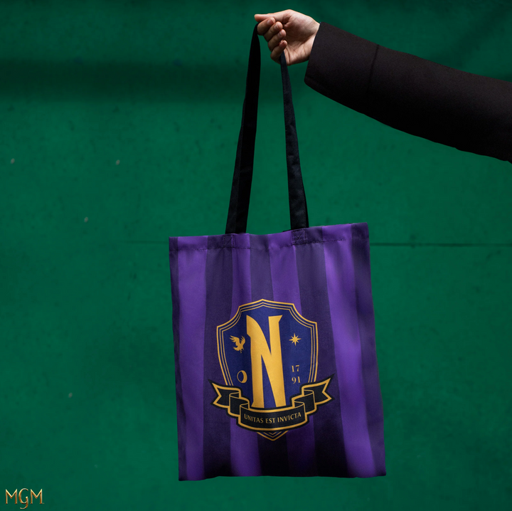 Official Wednesday Nevermore Academy Tote Bag