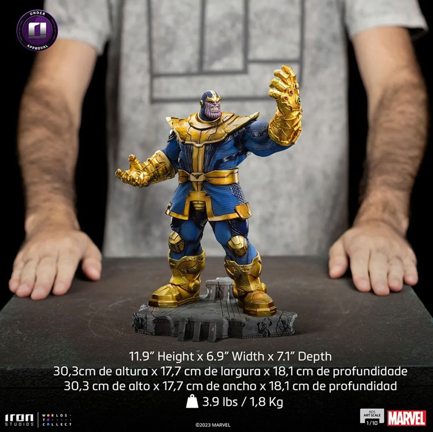Iron Studios Marvel Comics Thanos 1/10 Art Scale Statue
