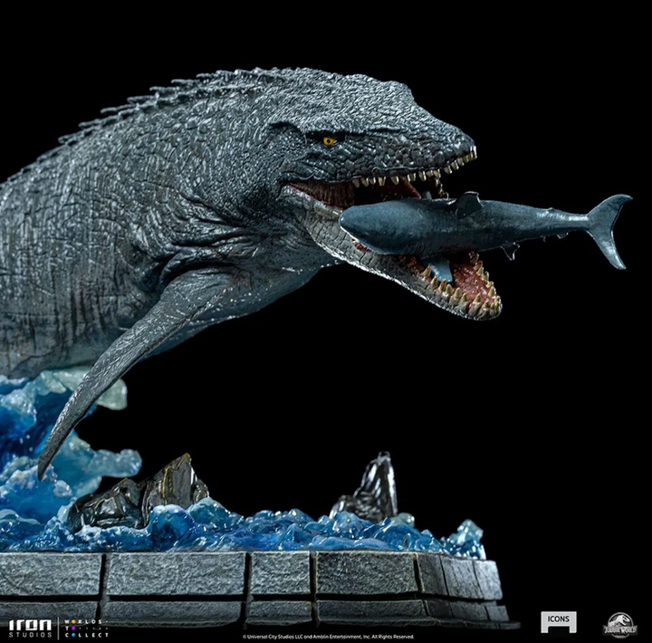Iron Studios Jurassic World Icons Mosasaurus Statue
