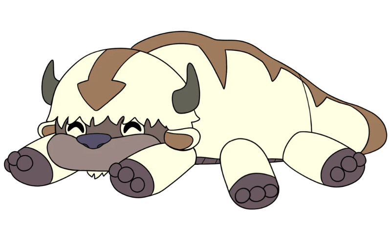 Youtooz Avatar The Last Airbender Appa Weighted 16" Plush