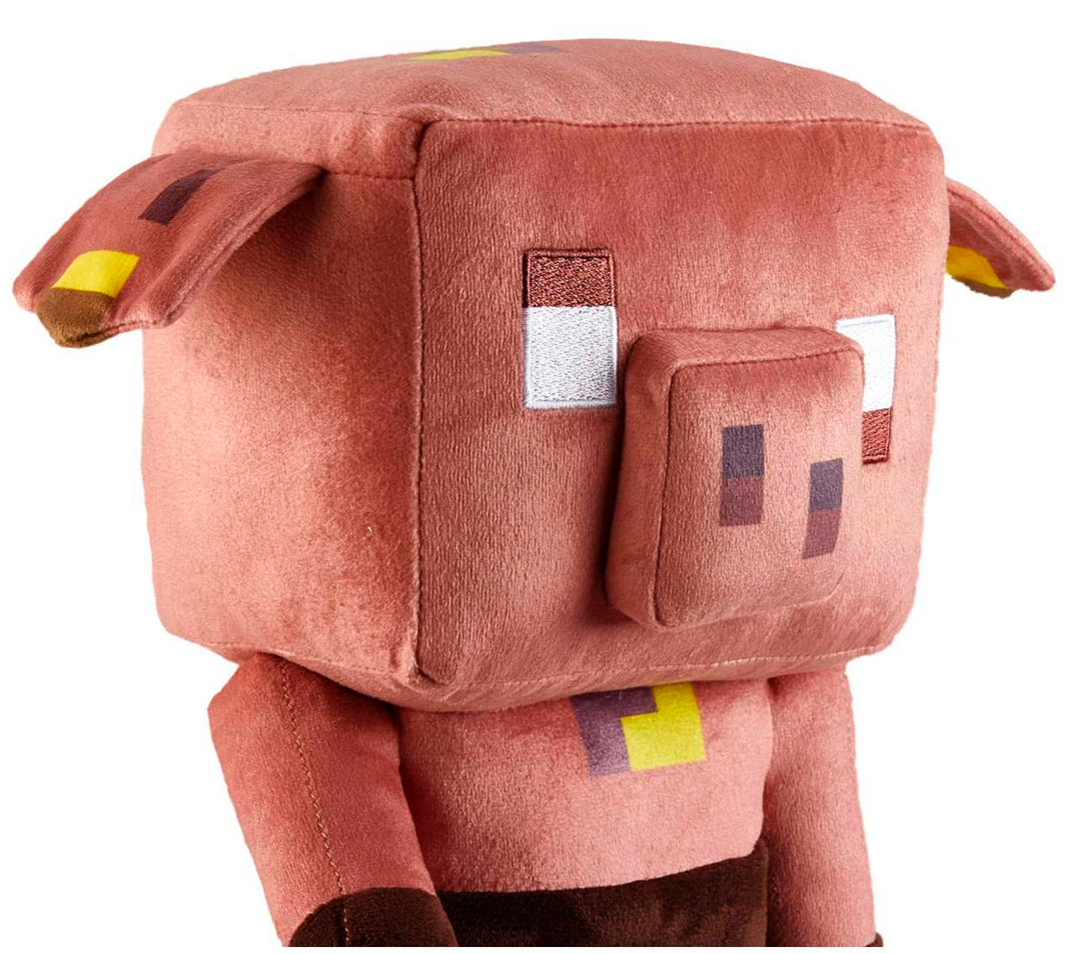 Minecraft Legends Piglin Grunter Plush with Sounds Infinity