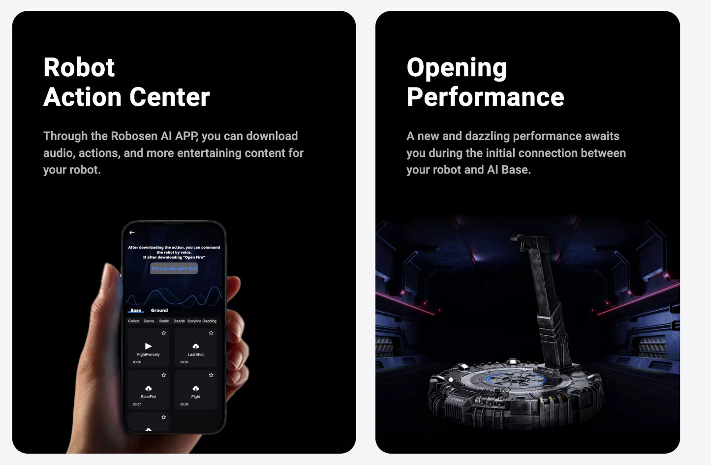 Robosen AI Base - Compatible with Flagship and Elite Optimus Prime