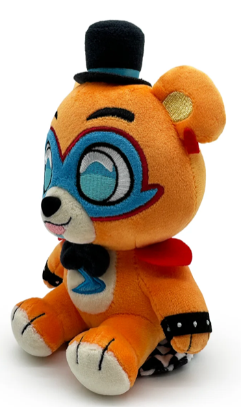 Youtooz Official Five Nights at Freddy’s Glamrock Freddy 6" Shoulder Rider Plush