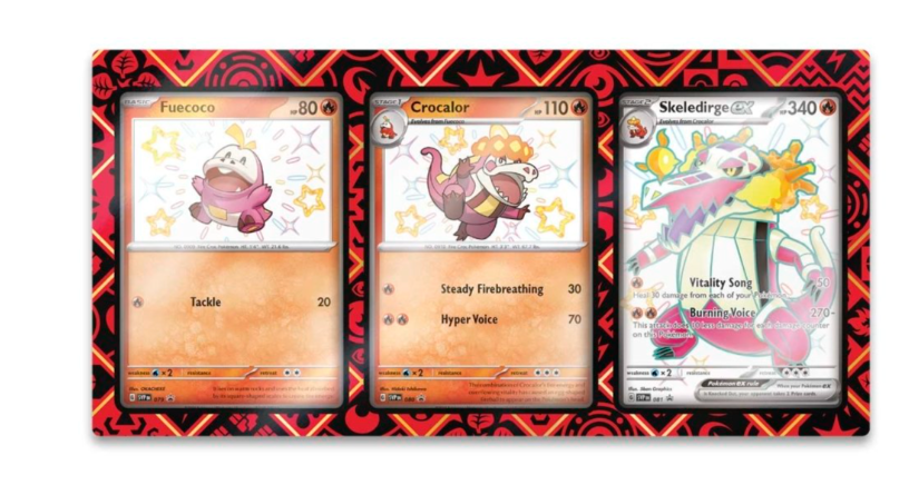 Pokémon TCG: Scarlet & Violet-Paldean Fates Skeledirge ex Premium Collection