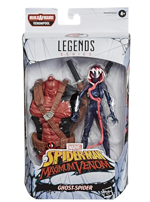 Marvel Legends Spider-Man Maximum Venom Ghost Spider 6" Action Figure