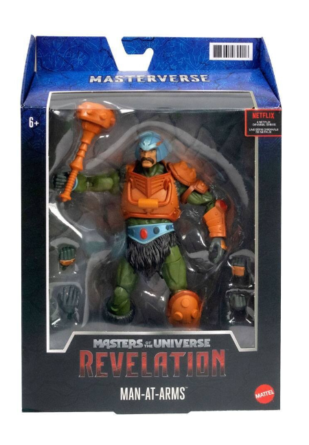 Man-At-Arms Masters of the Universe Revelation Masterverse Action Figure