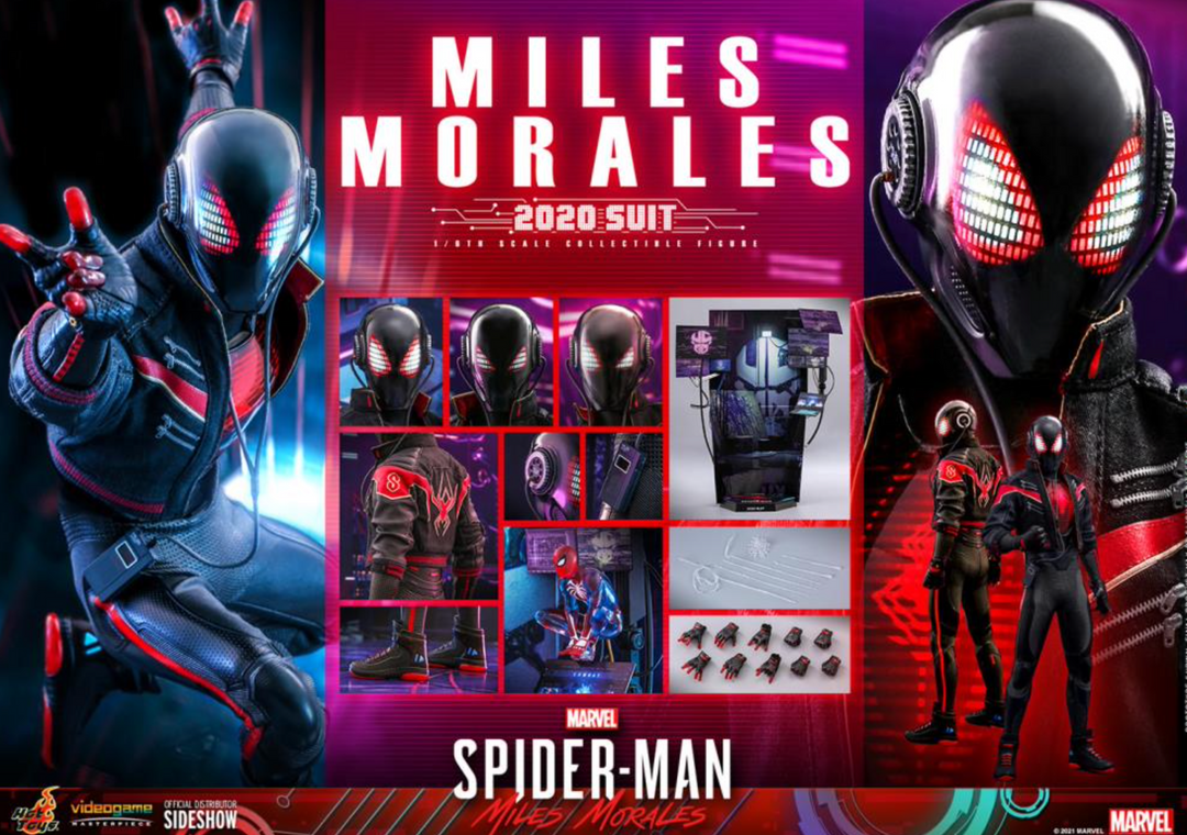 Hot Toys Marvel's Spider-Man: Miles Morales Spider-Man (Miles Morales 2020 Suit) 1/6 Scale Figure