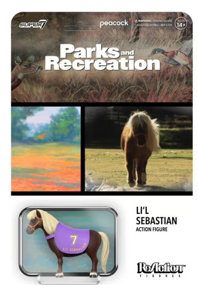 Parks and Recreation Lil Sebastian ReAction Figure
