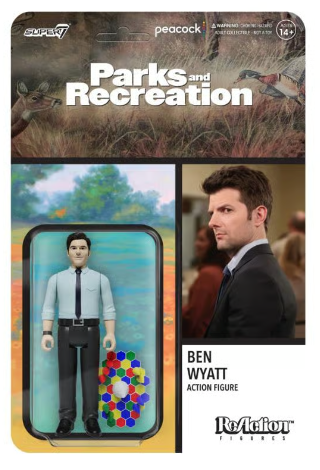 Parks and Recreation Ben Wyatt ReAction Figure