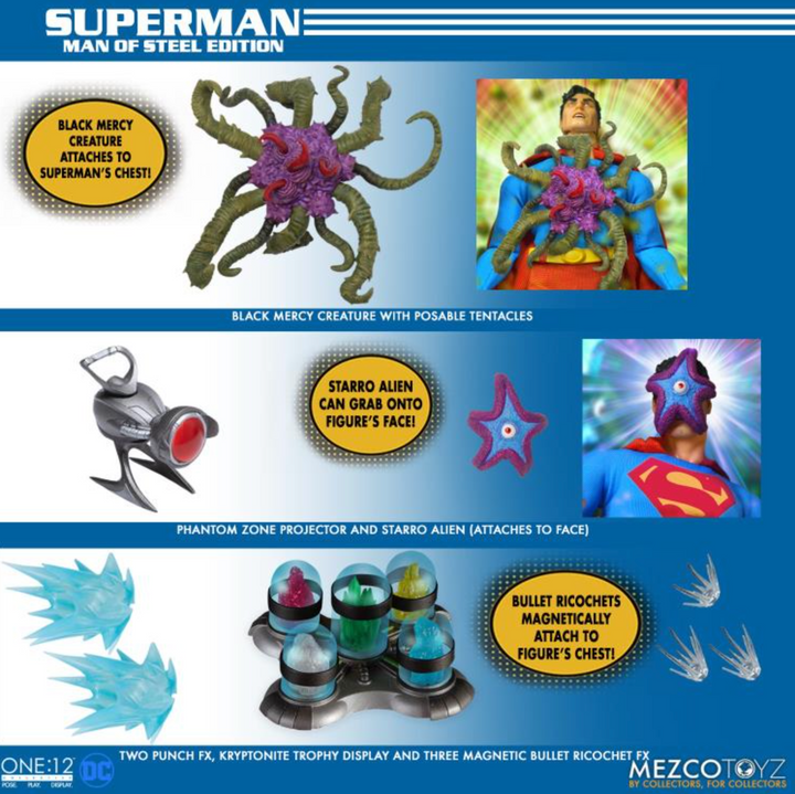 Mezco DC Comics One:12 Collective Superman: Man of Steel Edition