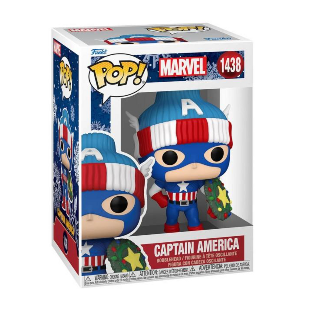 Captain America Marvel Holiday Funko POP! Vinyl Figure